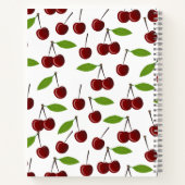 Rotkrebse, Kirschmuster, Blätter, Obst Notizblock (Rückseite)