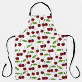 Rotkrebse, Kirschmuster, Blätter, Obst Schürze (Vorderseite)