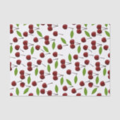 Rotkrebse, Kirschmuster, Blätter, Obst Seidenpapier (Vorderseite)