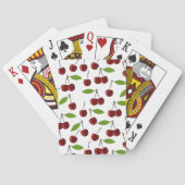 Rotkrebse, Kirschmuster, Blätter, Obst Spielkarten (Rückseite)