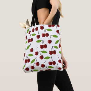 Rotkrebse, Kirschmuster, Blätter, Obst Tasche