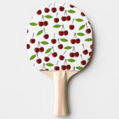 Rotkrebse, Kirschmuster, Blätter, Obst Tischtennis Schläger (Vorderseite)