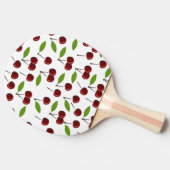 Rotkrebse, Kirschmuster, Blätter, Obst Tischtennis Schläger (Seitenansicht)