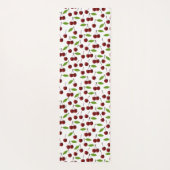Rotkrebse, Kirschmuster, Blätter, Obst Yogamatte (Rückseite)