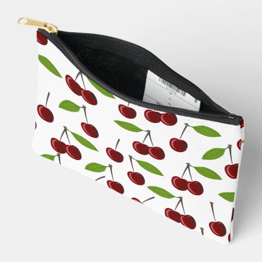 Rotkrebse, Kirschmuster, Blätter, Obst Zubehörtasche (Offen)