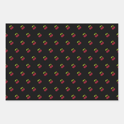 Rotkrebspapier Geschenkpapier Set (Vorderseite)