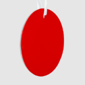 Rotkreislauf Akronylic Ornament (Vorderseite)