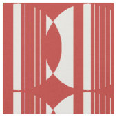 Rotkreismuster Stoff (Nahaufnahme)