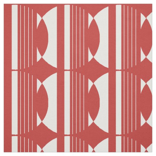 Rotkreismuster Stoff (Muster)