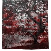 Rotkreuz-Blossom Duschvorhang (Vorderseite)