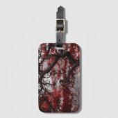 Rotkreuz-Blossom Gepäckanhänger (Vorderseite Vertikal)