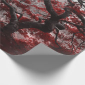 Rotkreuz-Blossom Geschenkpapier (Ecke)