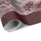 Rotkreuz-Blossom Geschenkpapier (Rolleneckpunkt)