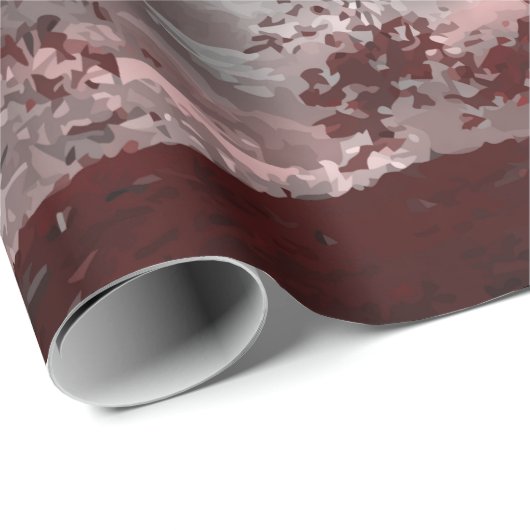 Rotkreuz-Blossom Geschenkpapier (Rolleneckpunkt)