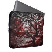 Rotkreuz-Blossom Laptopschutzhülle (Vorne Rechts)