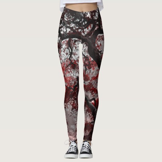 Rotkreuz-Blossom Leggings (Vorderseite)