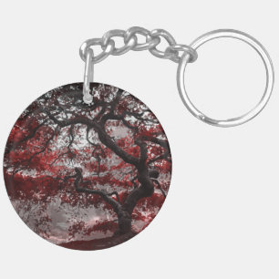 Rotkreuz-Blossom Schlüsselanhänger