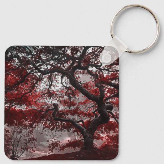 Rotkreuz-Blossom Schlüsselanhänger (Rückseite)