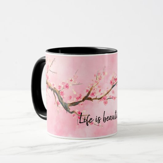 Rotkreuz-Blossom        Tasse (Vorderseite Links)