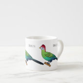 Rotkreuz-Cartoon Espressotasse (Vorderseite Rechts)