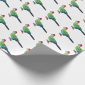 Rotkreuz-Cartoon Geschenkpapier (Ecke)