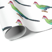 Rotkreuz-Cartoon Geschenkpapier (Rolleneckpunkt)