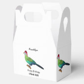 Rotkreuz-Cartoon Geschenkschachtel (Geöffnet)