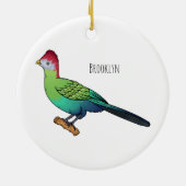 Rotkreuz-Cartoon Keramik Ornament (Hinten)