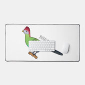 Rotkreuz-Cartoon Schreibtischunterlage (Tastatur & Maus)