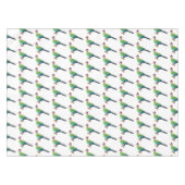 Rotkreuz-Cartoon Tischdecke (Vorderseite (Horizontal))