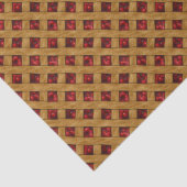 Rotkreuz-Muster für Bäcker Seidenpapier (Ausschnitt)