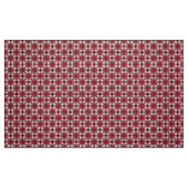 Rotkreuz-Muster Upholstergewebe Stoff (Fat Quarter (45,7 x 55,9 cm))