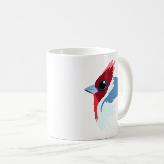 Rotkreuzer Kardinal Bird Kaffeetasse (VorderseiteRechts)