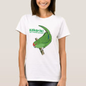 Rotkronenparakeet Kākāriki T-Shirt (Vorderseite)