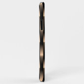 Rotkupfer-Metallisches Weave-Muster Case-Mate iPhone Hülle (Hinten/Rechts)