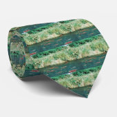 Rotlachs Krawatte (Gerollt)