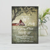 Rotlandstall | Country Morning Birthday Party Einladung (Stehend Vorderseite)