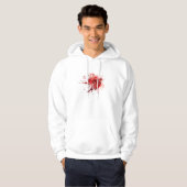 Rotlaterne Corps Collage Hoodie (Vorne ganz)