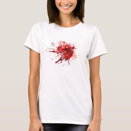 Rotlaterne Corps Collage T-Shirt (Vorderseite)