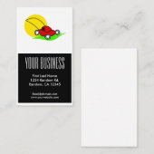 Rotlawnmäher, anpassbare Visitenkarten Visitenkarte (Vorne/Hinten)