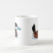 Rötliche Ente Verwandlungstasse (Mittel)