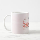 Rötliche Ozeankrabbe Kaffeetasse (Links)