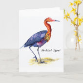 Rötliche Reiheranmerkungskarte Karte (Gelbe Blume)