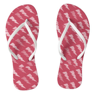 Rotlichtflecken Badesandalen