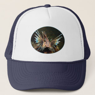 Rotlionfish, Raja Ampat - fotografisches Design Truckerkappe