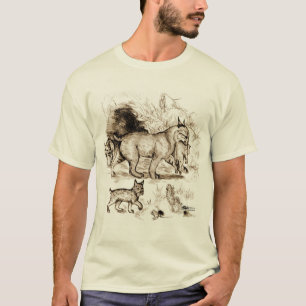 Rotluchs-Familie T-Shirt