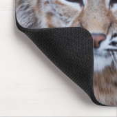 Rotluchs-Gesicht Mousepad (Ecke)