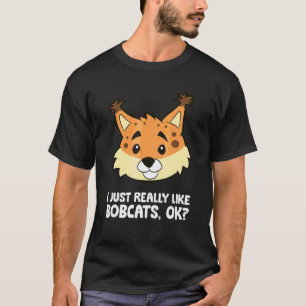 Rotluchs Ich mag Rotluchse einfach wirklich gerne T-Shirt