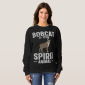 Rotluchs ist mein spirituelles Tier Sweatshirt (Vorne ganz)