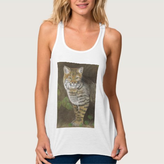 Rotluchs Tank Top (Vorderseite)